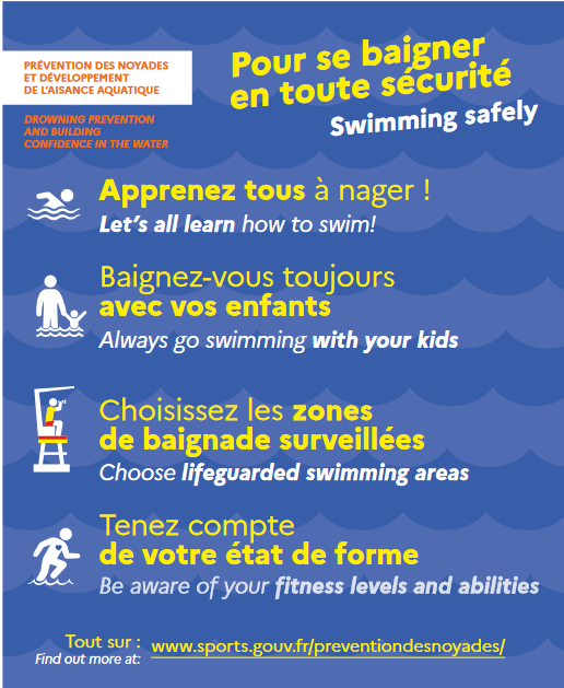 Profitez de l'&eacute;t&eacute; en toute s&eacute;curit&eacute; : conseils pour la baignade