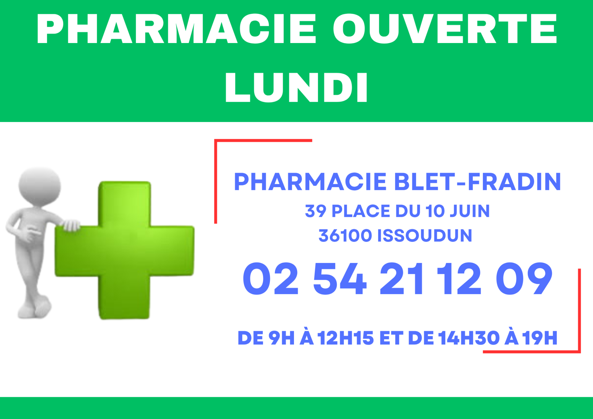 Garde lundi 10 ao&ucirc;t 2026